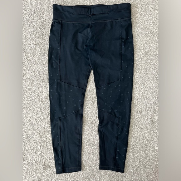 EUC Nancy Rose Performance Leggings with Star Design. No Size Estimated Small. - Picture 1 of 9